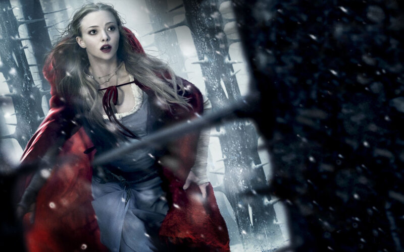 Woman in Red Cloak — Dramatic, Tense