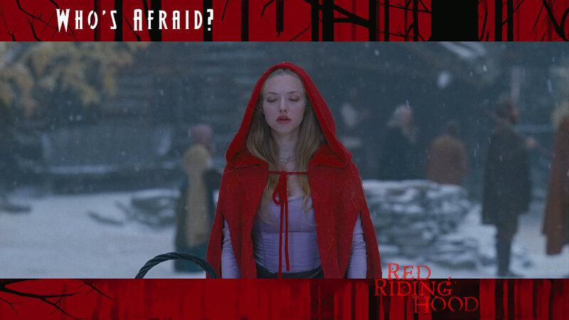 Woman in Red Cloak — Dramatic, Winter