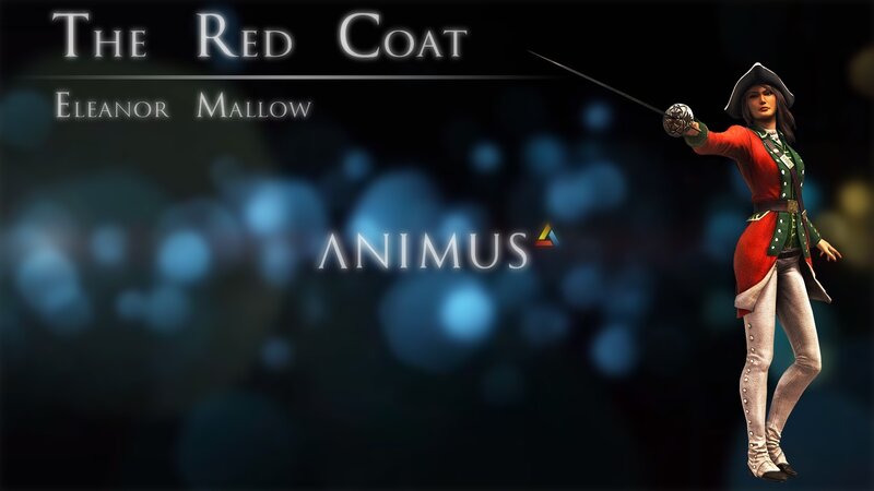 Woman in Red Coat — Black, Dramatic