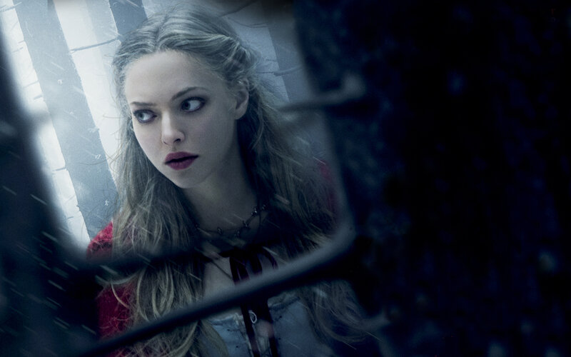 Woman in Red Coat — Blue