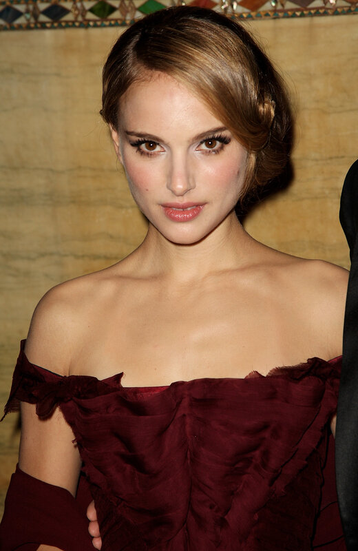 woman in red dress