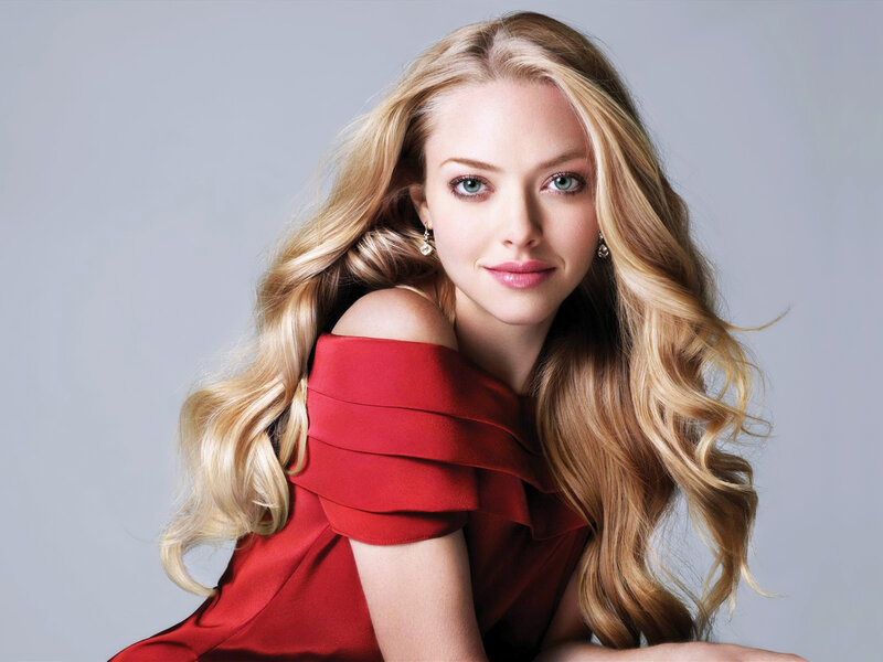 woman in red dress