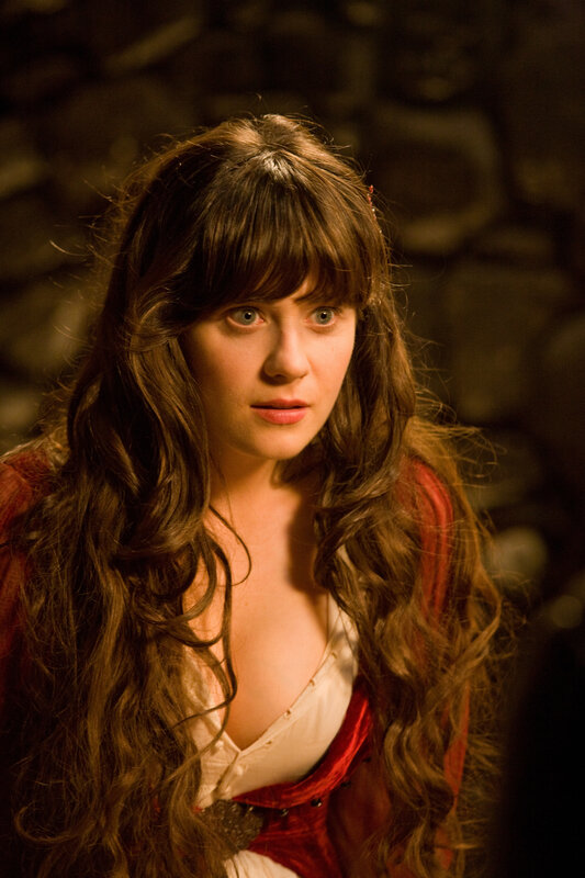 woman in red dress