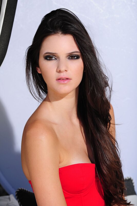 woman in red dress
