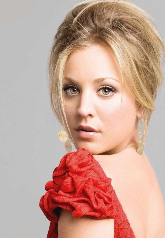woman in red dress