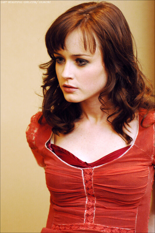 woman in red dress
