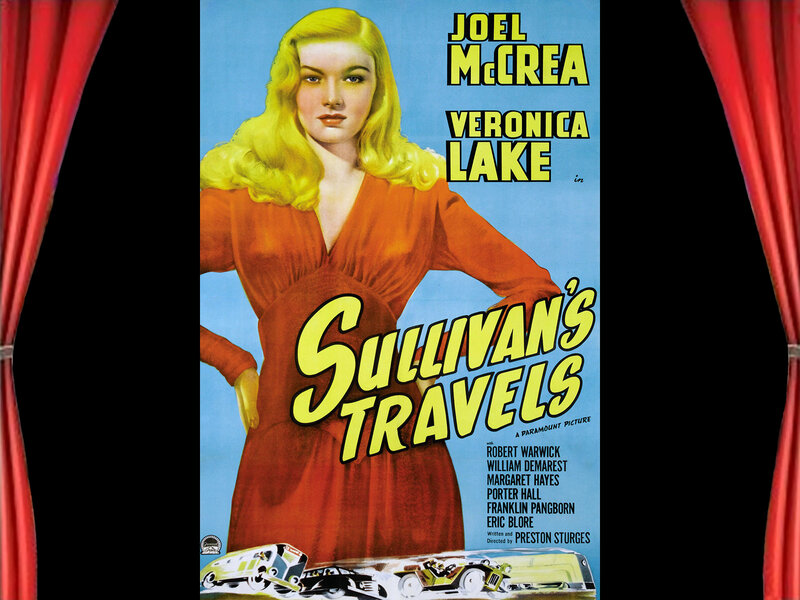 Woman in Red Dress — Blue, Dramatic, Illustration