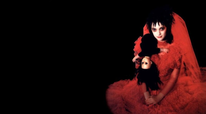 Woman in Red Dress — Dramatic, Night, Photograph, Doll
