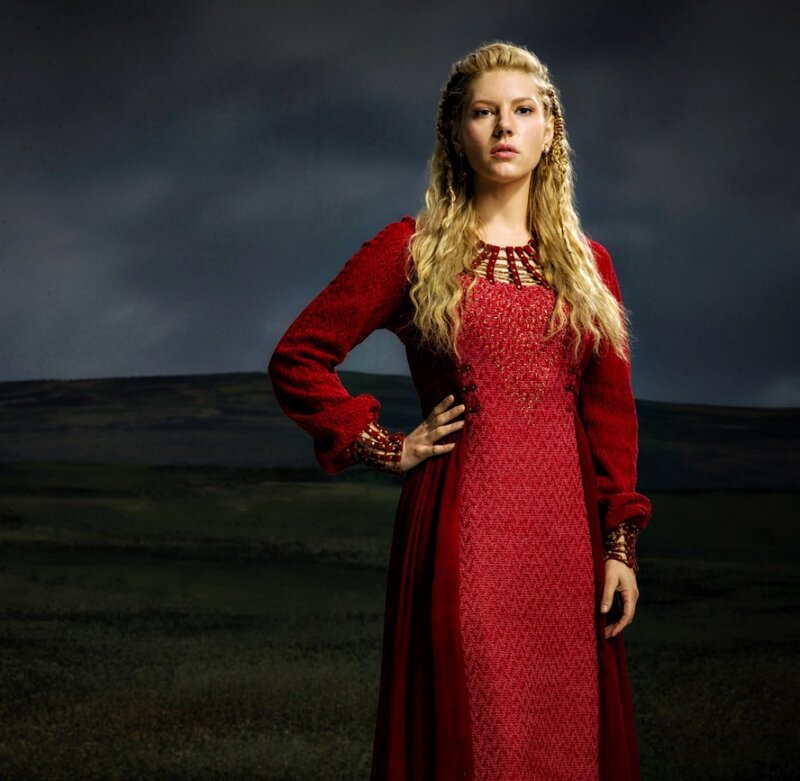 Woman in Red Dress — Dramatic, Night, Photograph, Field