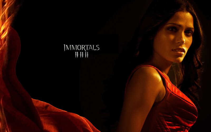 Woman in Red Dress — Dramatic, Photograph, Hair, Text