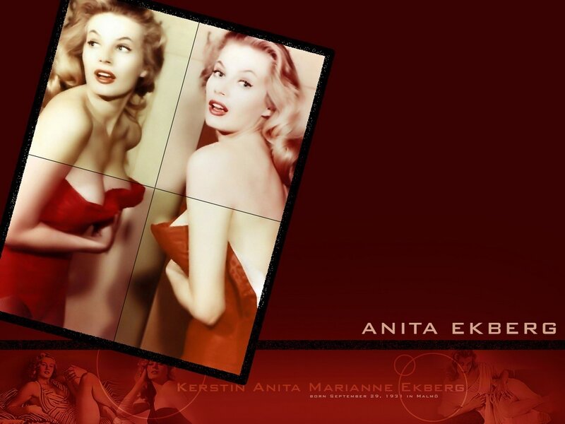 Woman in Red Dress — Dramatic, Photograph, Red Dress, Blonde Hair