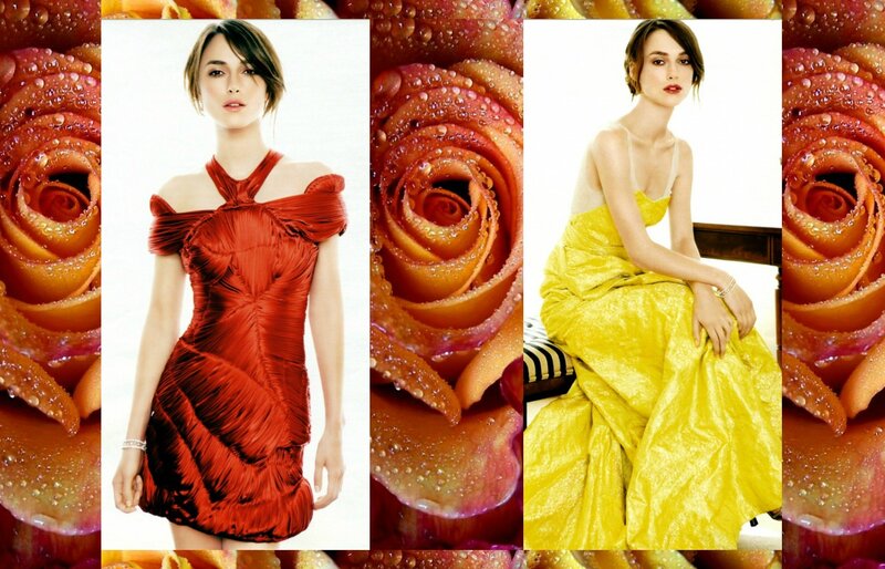Woman in Red Dress — Elegant, Photograph, Rose