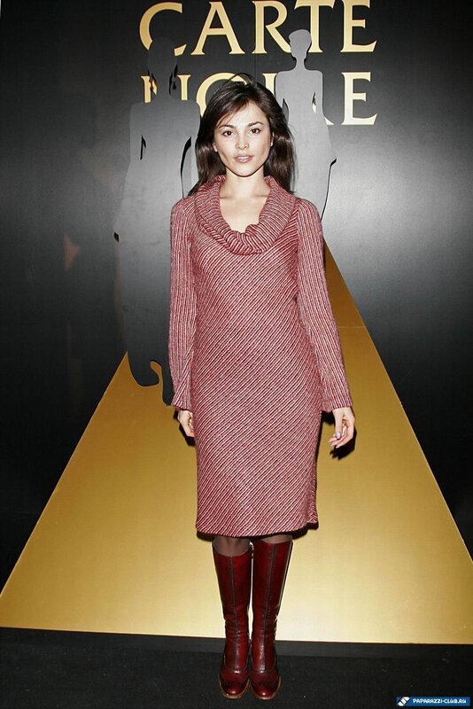 Woman in Red Dress — Formal, Photograph, Boots