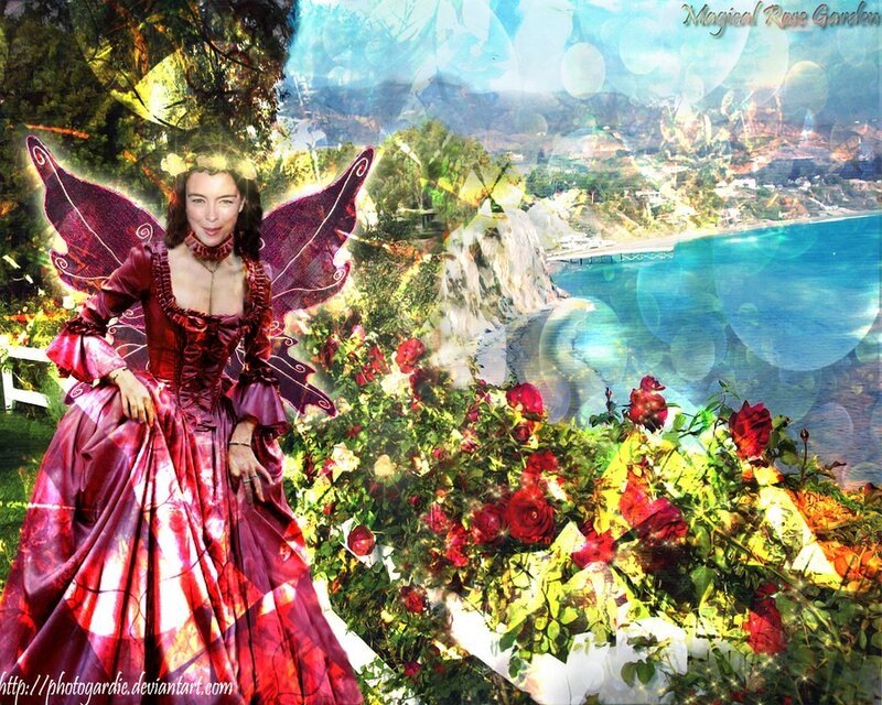 Woman in Red Dress — Magical