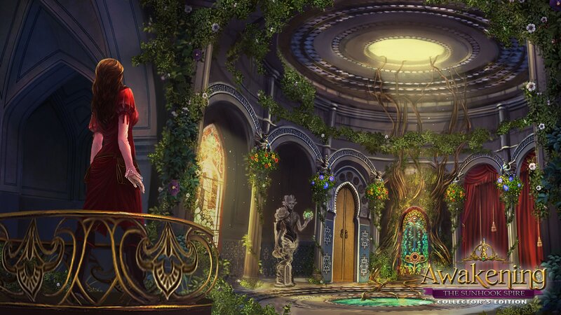 Woman in Red Dress — Serene, Digital Art, Statue