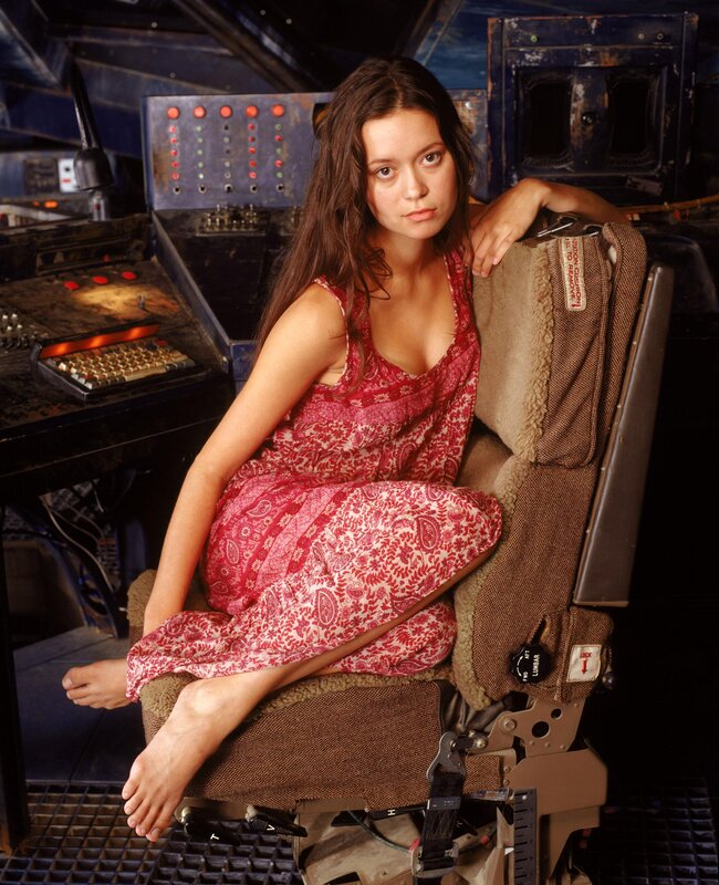 Woman in Red Dress — Serious, Photograph, Control Panel, Seat