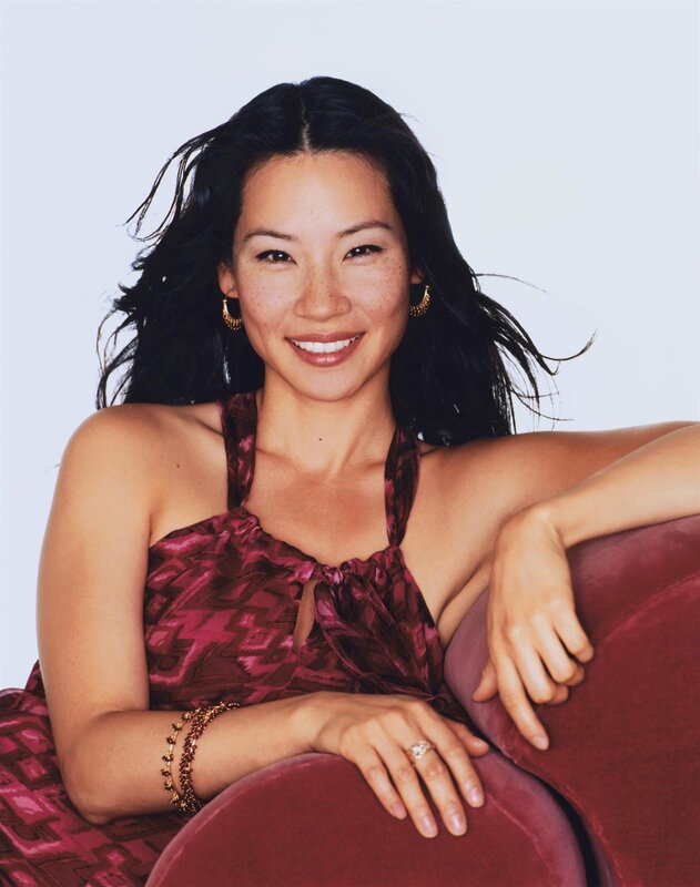 Woman in Red Dress — Smiling, Photograph, Earrings, Bracelet