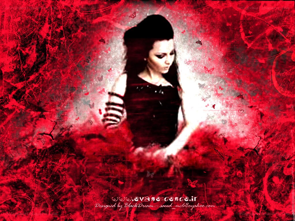 woman in red gothic art