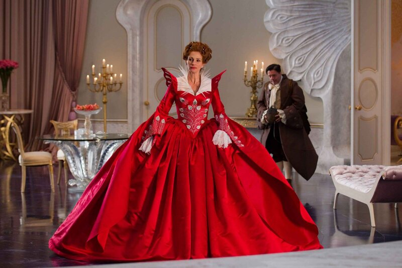 Woman in Red Gown — Dramatic, Photograph, Man