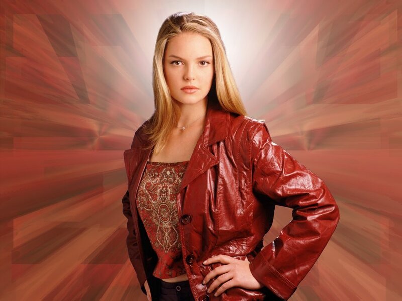 Woman in Red Jacket — Confident, Photograph, Necklace, Patterned Top