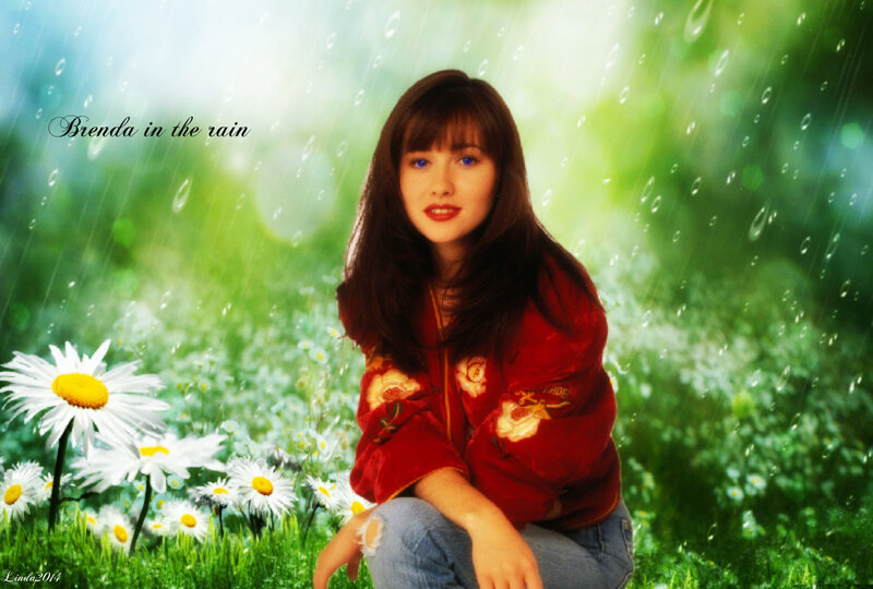 Woman in Red Jacket — Green