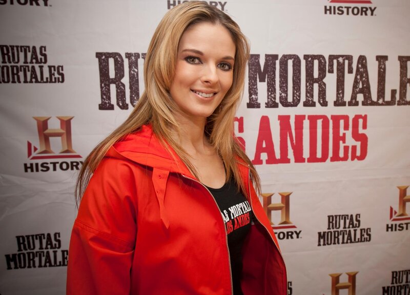 Woman in Red Jacket — Neutral, Photograph, Backdrop