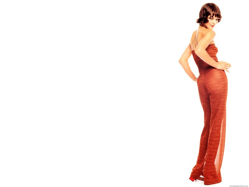 woman in red jumpsuit