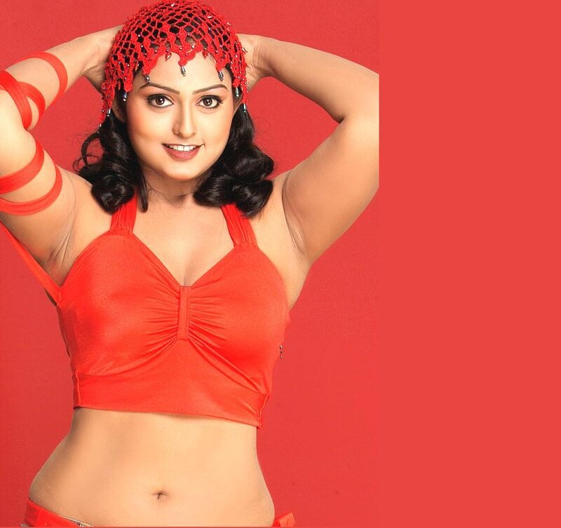woman in red outfit