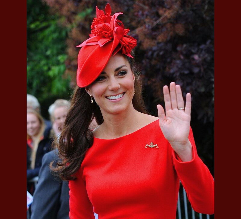 Woman in Red Outfit — Cheerful
