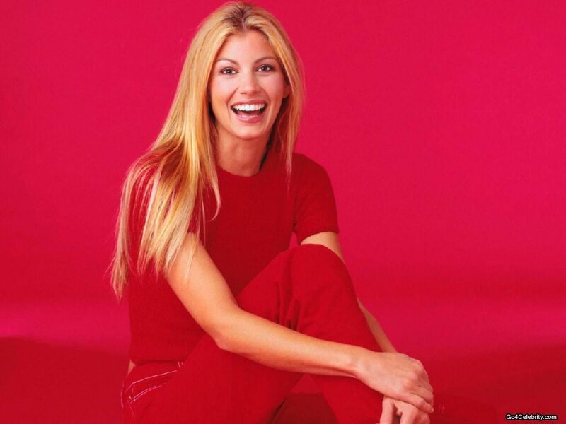 Woman in Red Outfit — Happy
