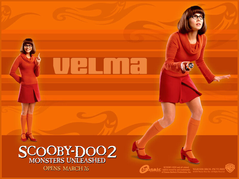 Woman in Red Outfit — Orange