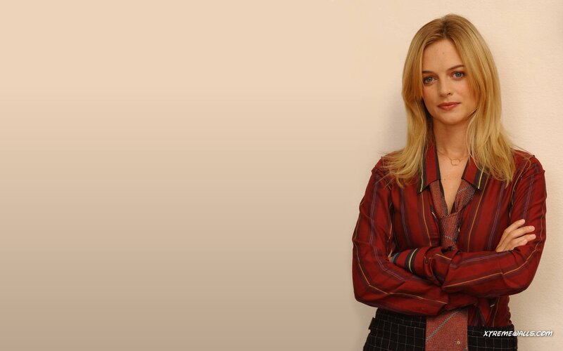 woman in red striped shirt