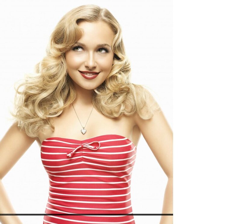 Woman in Red Striped Top — Confident