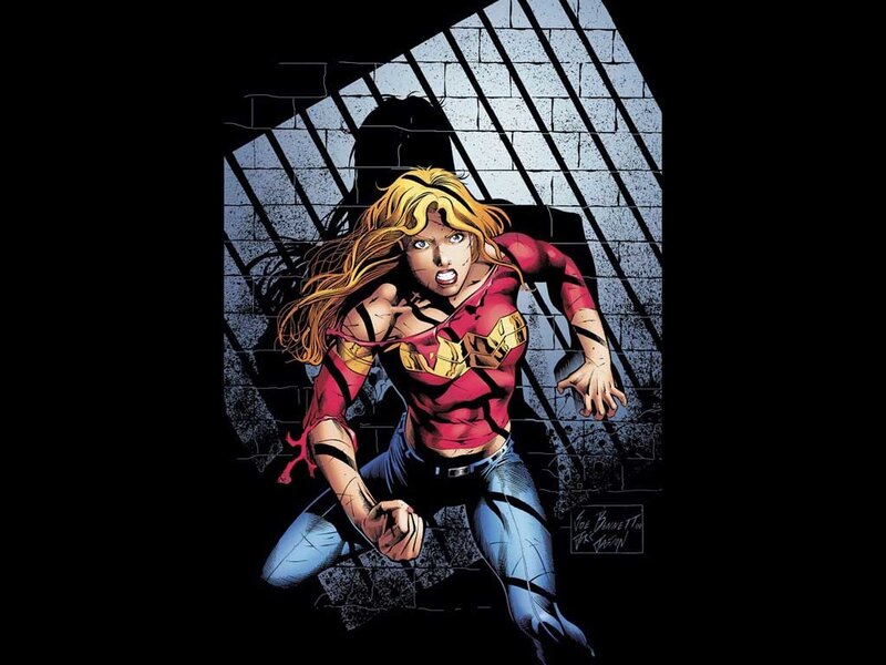 Woman in Red Suit — Dramatic, Comic, Comic Book Art