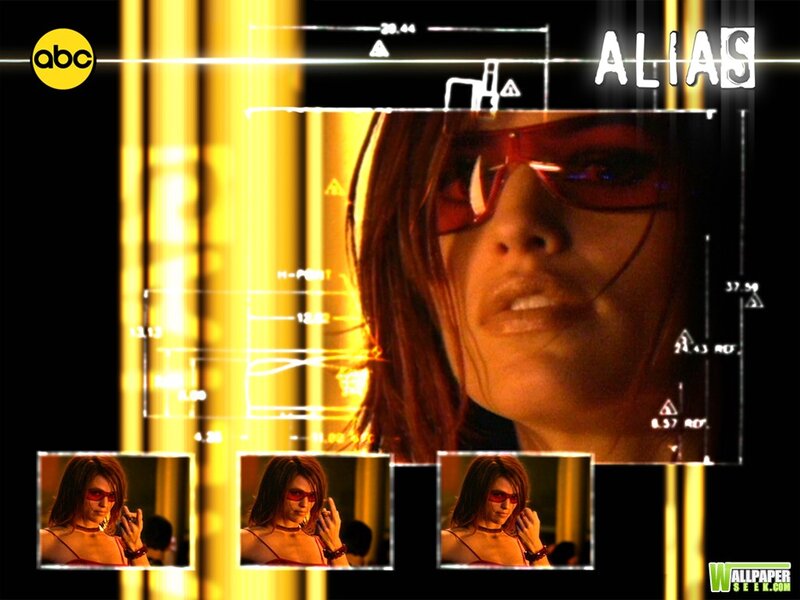 Woman in Red Sunglasses — Yellow