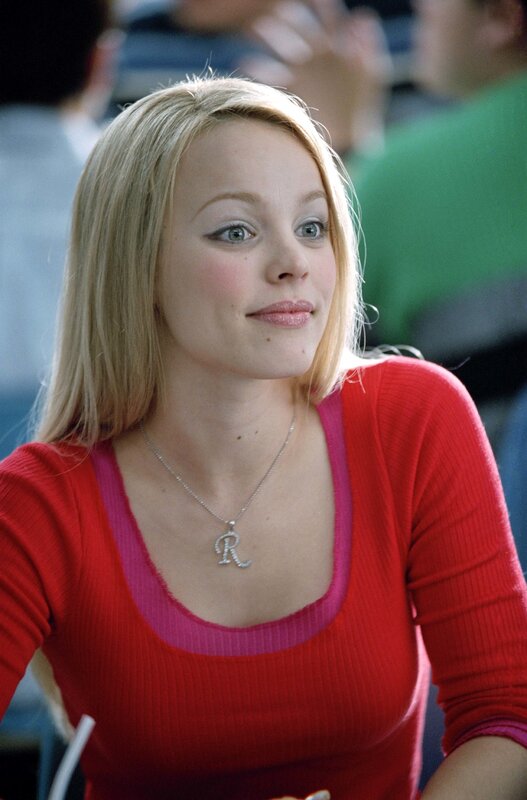 woman in red sweater