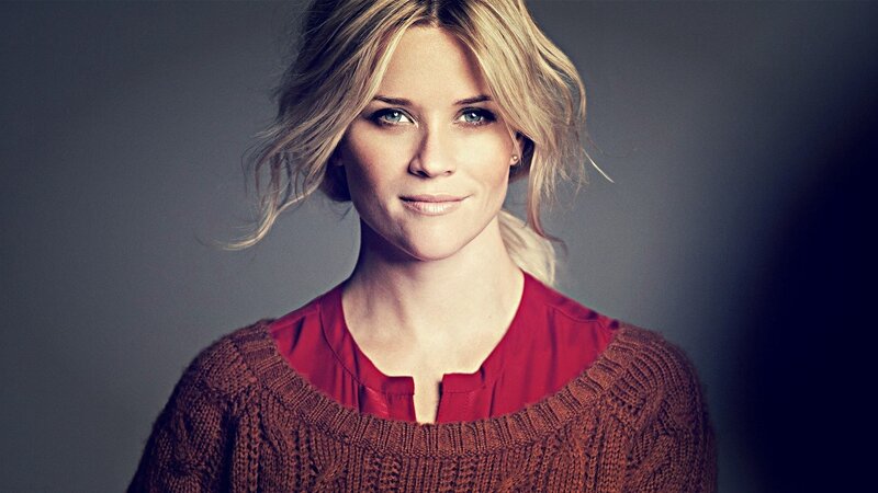 woman in red sweater