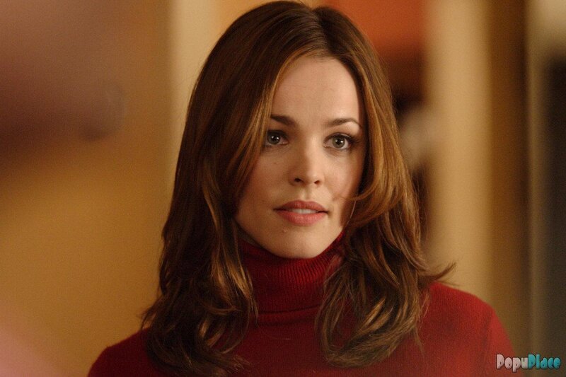 Woman in Red Sweater — Neutral, Photograph, Hair
