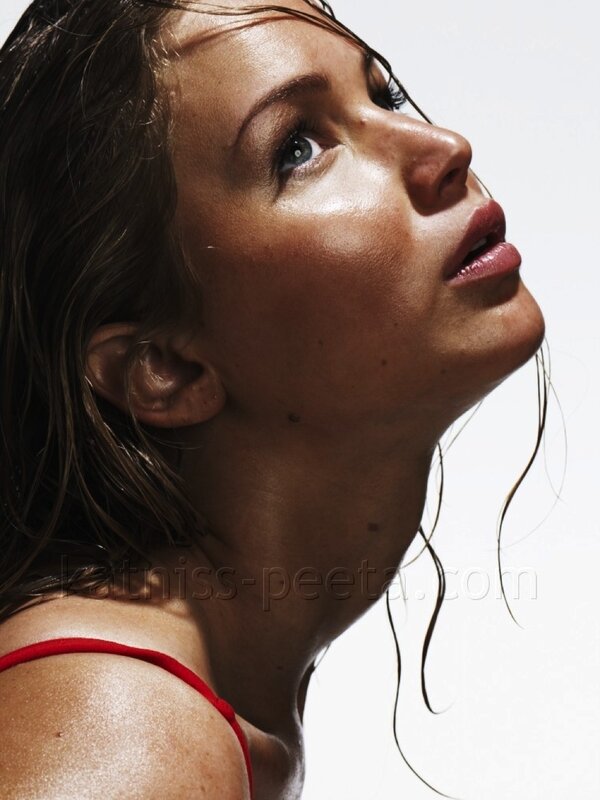 woman in red swimsuit