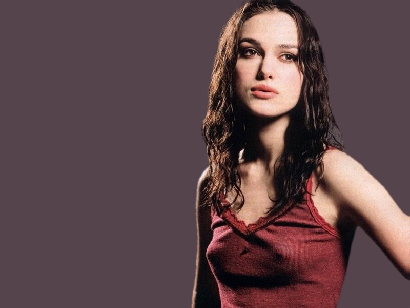 woman in red tank top