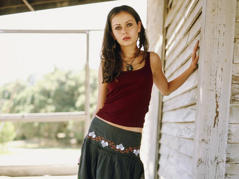woman in red tank top