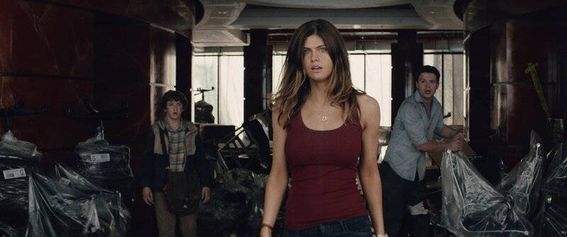 Woman in Red Tank Top — Tense