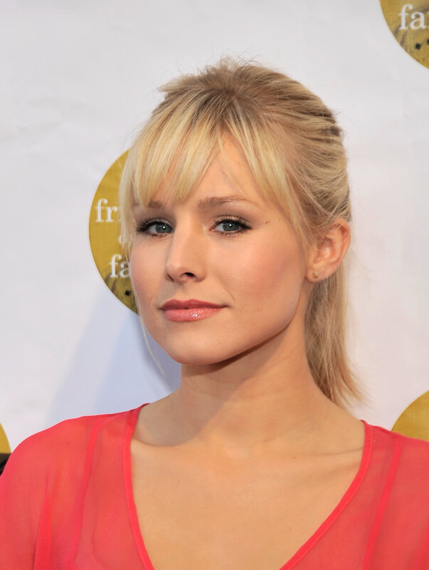 woman in red top