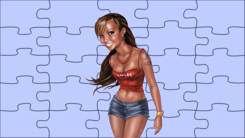 woman in red top and shorts