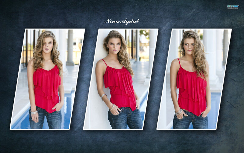 Woman in Red Top — Confident, Afternoon, Photograph