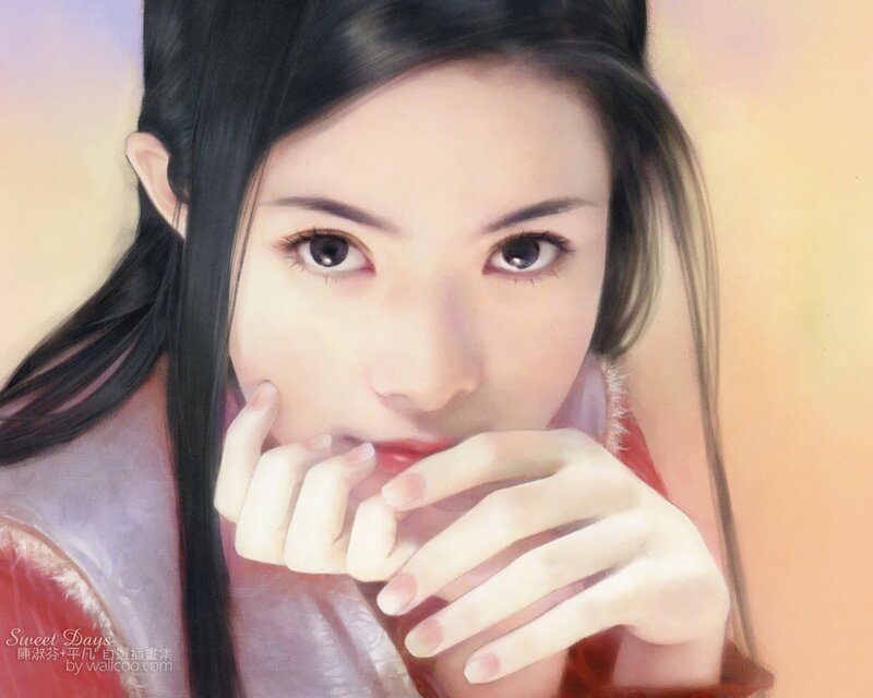 woman in red traditional dress