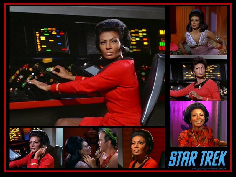 Woman in Red Uniform — Dramatic, Photograph, Control Panel, Dress
