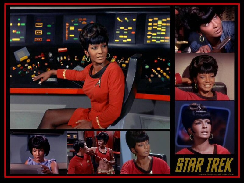 Woman in Red Uniform — Dramatic, Photograph, Control Panel, Earrings