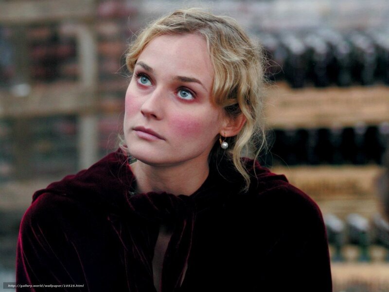 woman in red velvet cloak