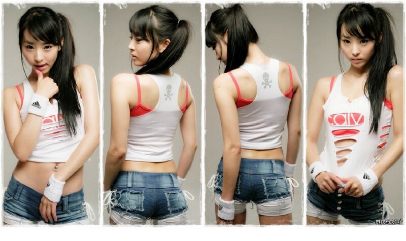 woman in ripped tank top
